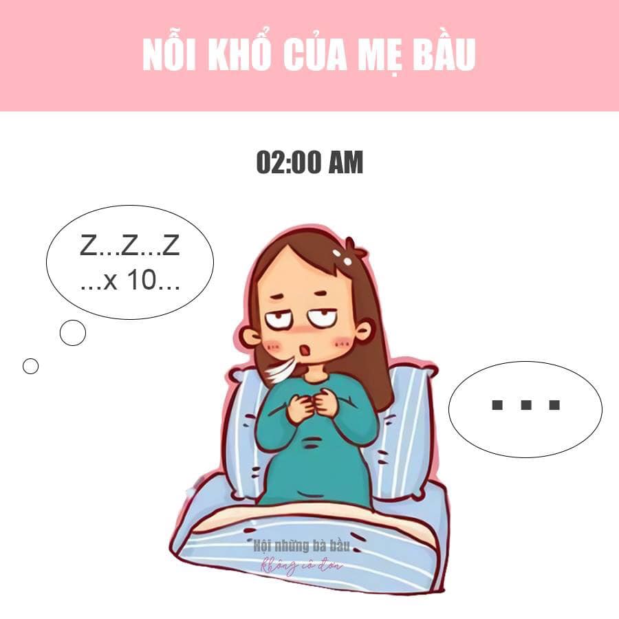 Ngày nào cũng, thế là thức trắng 1 đêm dài các mẹ ơi 😓😓😓