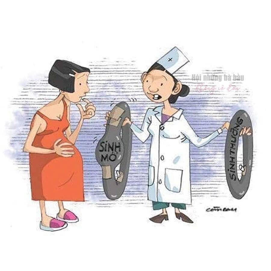 🤔🤔🤔SINH THƯỜNG HAY SINH MỔ🤔🤔🤔

Sau đây là bảng so sánh lợi và hại giữa sanh thường và sanh mổ :

1. Về mặt kinh tế :
Sanh thường 
+Chi phí thấp: 
+Tiền chi phí cho thuốc giảm đau, kháng sinh rất ít . 
+Tiền phòng , tiền chăm sóc giảm do thời gian nằm viện trung bình 3 ngày. 
Sanh mổ :
+Chi phí cao
+Chi phí cho kháng sinh , giảm đau nhiều .
+Tiền phòng , tiền chăm sóc nhiều vì thời gian nằm viện trung bình 5 ngày 

2. Về mặt sức khỏe của bé :
Sanh thường : 
+Bé thường khỏe mạnh vì tỷ lệ chết chu sinh giảm hơn sanh mổ . 
+Bé sanh ra tiếp xúc ngay với mẹ và có thể bú ngay sửa mẹ ,nên sức đề kháng tốt hơn sanh mổ . 
+Tỷ lệ bé tử vong trong quá trình theo dõi sanh cao hơn sanh mổ. 
Sanh mổ :
+Bé hay gặp các vấn đề về bệnh lý phổi và đường ruột , tỷ lệ tử vong cao sau sanh hơn sanh thường ( thường do chậm hấp thu dịch phổi ).
+Bé sau mổ bị cách ly 1-2 ngày vì lý do sức khỏe của mẹ , bé chậm bú sửa mẹ nên sức đề kháng kém hơn sanh thường .
+Tỷ lệ tử vong bé trong lúc chờ sanh thấp hơn sanh thường 

3. Những ảnh hưởng cho sức khỏe mẹ :
Ưu điểm sanh thường : 
+Mẹ hồi phục sức khỏe nhanh vì mất máu ít khi sanh ,trung bình 200-400ml/ 1 ca . +Dùng ít kháng sinh , ít thuốc giảm đau , nên gan thận ít bị tổn thương . 
+Vận động nhanh sớm làm tăng chuyển hóa cơ thể đòi hỏi nhu cầu năng lượng. nên tăng nhu cầu ăn.
+Vận động sớm tránh bị thuyên tắc mạch do tạo ra cục máu đông trong mạch máu. 
+Giảm khả năng bị nhiễm trùng bệnh viện vì thơi gian nằm bệnh viện ngắn.
+Giảm tỷ lệ tử vong do Shock thuốc vì Ít dùng thuốc và thường là thuốc uống . 
+Nguồn sửa cho con dồi dào . 
+Hạn chế đau do tiêm chích . 
Khuyết điểm sanh mổ :
+Hồi phục sức khỏe mẹ chậm vì mất máu nhiều lúc mổ khoảng 400ml/1 ca.
+Dùng nhiều kháng sinh , thuốc giảm đau làm tổn thương gan , thận .
+Hạn chế vận động do đau và mệt do lượng thuốc dùng nhiều ăn uống kém .
+Ít vận động dễ bị thuyên tắc mạch ở các cơ quan , hay gặp ở bệnh nhân có bệnh tim hay các bệnh lý về máu .
+Nằm lâu dễ bị nhiễm trùng bệnh viện .
+Tăng tỷ lệ tử vong cao do shock thuốc mê,thuốc giảm đau , kháng sinh .
+Giảm tiết sửa do dùng nhiều thuốc .
+Đau do tiêm chích nhiều .
Khuyết điểm sanh thường 
+Thời gian chuyển dạ lâu , đau nhiều khi sanh , bệnh nhân thường căng thẳng và 
lo lắng nhiều hơn( sản phụ nên đăng ký đẻ không đau , để giảm bớt căng thẳng trong 
lúc sanh ) .
Ưu điểm sanh mổ :
+Giải quyết lấy thai nhanh , bệnh nhân ít chờ đợi , thường trước mổ không đau nên bệnh nhân thấy thoải mái .

4. Những ảnh hưởng muộn của :
Sanh thường: 
+Có thể giảm cảm giác tình dục do giãn rộng cơ vùng âm đạo, hậu quả chấn
thương lúc sanh ( nên may thẩm mỹ sau sanh để cải thiện ).
+Thường bị són tiểu sau ho hoặc rặn . 
+Cảm giác vùng bụng sau sanh vẫn bình thường . 
+ Không có sẹo vùng bụng. 
+Có thai lại nhanh . 
+ Ít có tình trạng dị ứng chỉ. 
Sanh mổ :
+Ít ảnh hưởng đến khoái cảm tình dục .
+Thường bị ứ đọng nước tiểu trong bàng quang do viêm dịch ổ bụng kéo bàng quang lên trên ( sản phụ nên đè trên xương mu lúc tiểu để ép hết nước tiểu ra ngoài ).
+Mất rối loạn cảm giác vùng bụng vì có vế mổ ,biểu hiện này sẽ giảm theo thời gian nhưng khó trở về bình thường như cũ .
+Có sẹo xấu nếu bạn là người có tạng sẹo lồi .
+Tỷ lệ có thai lần sau giảm và dễ bị thai bám vết mổ cũ hoặc nhau tiền đạo cài răng lược .
+Thường bị dị ứng chỉ do dùng nhiều chỉ
Bài chia sẻ của Mẹ Sâu
Sau Tất Cả Cũng Do Cơ Địa Từng Người ...Dù Thế Nào Thì Mẹ Tròn Con Vuông vẫn là điều vi diệu nhất 
Các Ba Ba Hãy Chia Sẻ Động Viên Vợ Nhiều Hơn Nhé ❤️🤰🤗