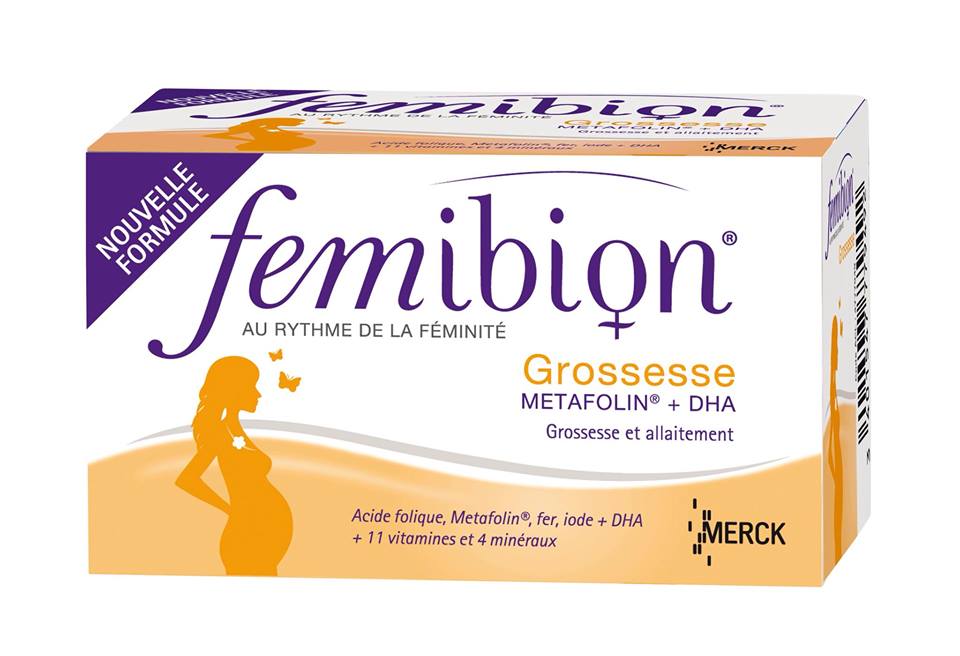 FEMIBION 2 – bổ bầu số 1 của Pháp – dùng cho mẹ bầu từ tuần lễ thứ 13 của thai kỳ và trong thời gian nuôi con bằng sữa mẹ ❤ ❤ ❤
Femibion được sản xuất bởi công ty Merck Selbstmedikation GmbH ( công ty xuất thân từ Đức) đặt nhà máy tại Pháp. Chắc các bạn cũng biết người Pháp khó tính thế nào, và giá thành sản xuất tại Pháp đắt hơn so với sản xuất tại Đức.
—> Xin giới thiệu tới cả nhà sản phẩm bổ bầu FEMIBION 2 phải nói là rất rất nổi tiếng ở Pháp. Độ hot của em í ở bên Pháp thì có lẽ ko cần phải PR thêm gì, vì đa phần mẹ bầu nào cũng biết tới và tin dùng Femibion và đây là loại bổ bầu được hầu hết các Bác sĩ khuyên dùng từ tuần lễ thứ 13 của thai kỳ. 😀 😀 😀

Lý giải với các mẹ 2 vấn đề rất thiết yếu liên quan tới sản phẩm này:

Vấn đề thứ nhất – tại sao Fembion 2 lại hot và được tin dùng đến vậy? – Femibion 2 chứa đầy đủ các vitamin và khoáng chất thiết yếu, đáp ứng đầy đủ nhu cầu khuyên dùng cho mẹ và bé trong suốt thai kỳ và giai đoạn nuôi con bằng sữa mẹ. Chính vì vậy, ngay cả khi mẹ bầu không uống bổ sung thêm được sữa bầu hoặc ăn uống kém, thai nhi vẫn đảm bảo phát triển mạnh khỏe. Femibion 2 có thiết kế gồm 2 viên tách biệt ( 1 viên nén màu hồng + 1 viên nang màu vàng) và đã được nghiên cứu và thiết kế với tỉ lệ các thành phần khá hoàn hảo. 🙂 🙂 🙂
Trong một viên nén Femibion 2 màu hồng – viên vitamin tổng hợp Femibion có chứa:
Folate - 400 µg 
- Folsäure - 200 µg 
- L-Methylfolat - 208 µg 
(entsprechend 200 µg Folsäure)
Pantothensäure - 6 mg 
Vitamin E - 13 mg 
Vitamin C - 110 mg 
Jod - 150 µg
Vitamin B12 - 3,5 µg
Biotin - 60 µg
Niacin - 15 mg
Vitamin B1 - 1,2 mg
Vitamin B2 - 1,6 mg
Vitamin B6 - 1,9 mg
Trong 1 viên nang màu vàng – viên DHA có chứa: 200 mg DHA và 12 mg vitamin E
+ Acid folic (hay còn gọi là folat) là chất rất cần thiết cho sự phát triển và phân chia tế bào và cần cho sự hình thành của tế bào máu. Nhu cầu acid folic ở người trưởng thành khoảng 180-200 mcg/ngày, trong khi mang thai cần tới 400 mcg/ngày. Đó là sự gia tăng của quá trình phân chia tế bào (cần cho tổng hợp nhân tế bào và protein), sự hình thành nhau thai, số lượng tế bào hồng cầu gia tăng, sự tăng trưởng của bào thai và tăng thải folat qua nước tiểu. Bổ sung Acid Folic trong thời gian mang bầu giúp ngăn ngừa các khuyết tật ống thần kinh (các bất thường trong quá trình phát triển của thai nhi liên quan đến cột sống, tủy sống, xương sọ và não) và các dị tật bẩm sinh (hở lưng, hở môi…).

+ Femibion 2 chứa rất đa dạng các vitamin nhóm B (B1, B2, B6, B9, B12, Niacine…) giúp thực hiện rất nhiều chức năng trong cơ thể như hình thành DNA, sản xuất hồng cầu, tốt cho hệ thần kinh. Cơ thể thiếu vitamin B12 gây ảnh hưởng xấu đến não, và tủy sống của thai nhi.

+ Jod có vai trò tăng cưỡng, hỗ trợ chức năng tuyến giáp cho mẹ bầu.
+ Vai trò của vitamin C và E thì có lẽ em ko cần nói thêm nữa ạ.

+ DHA là một axit béo Omega 3 không no. Đây là dưỡng chất thiết yếu cho sự hình thành não bộ và mắt của trẻ ngay từ khi còn trong bụng mẹ. Bổ sung đầy đủ DHA có thể làm tăng chỉ số thông minh và tăng cường sự phát triển thị giác của trẻ. Hiệp hội dinh dưỡng của Đức khuyên các mẹ bầu trong thời kỳ mang thai nên bổ sung một lượng đầy đủ 200mg DHA/ngày để đảm bảo sự phát triển toàn diện của trẻ nhỏ. 200mg DHA trong Fembion 2 được chiết xuất tinh khiết từ dầu cá, qua các công đoạn được kiểm soát chặt chẽ và được bào chế rất kỹ càng, nên sản phẩm khi uống không hề có mùi nên không gây ra cảm giác sợ uống đối với các mẹ bầu. ❤ ❤ ❤

Vậy tại sao Femibion 2 lại được thiết kế với 2 viên tách biệt nhau? – Nếu thiết kế dạng 1 viên, các mẹ bầu sẽ thấy thuận tiện hơn rất nhiều, bởi mỗi lần sẽ chỉ cần phải uống 1 viên. Tuy nhiên, khi nhà sản xuất nghiên cứu và thiết kế Fembion 2 với 2 viên uống song song, ko phải ko có lí do của nó. Theo các tài liệu , DHA là chất rất dễ bị mất đi do quá trình bảo quản, rất dễ bị bão hòa, và việc hấp thu chất này cũng cầu kỳ hơn so với các chất khác một xíu. Chính vì những đặc tính tự nhiên này, nên việc tách riêng viên DHA giúp bảo quản và duy trì hàm lượng DHA trong viên thuốc được tốt hơn. Hơn nữa, DHA được khuyên uống cùng chất lỏng lạnh để đảm bảo hiệu quả hấp thu cao hơn.

Vấn đề thứ 2 – Femibion 2 được tin dùng đến vậy nhưng tại sao trong thành phần của Femibion 2 lại không có chứa Sắt và Canxi – 2 thành phần rất quan trọng đối với sự phát triển thai nhi? Điều này ắt cũng phải có lí do. Qua một số tài liệu canxi có thể gây trở ngại cho việc hấp thu Sắt. Ngoài ra, theo như khuyến cáo, phụ nữ mang thai nếu có thể thì nên tách biệt lượng canxi và sắt, không uống vào cùng một thời điểm, để đạt hiệu quả hấp thụ dưỡng chất tối ưu. Một lí do rất rất quan trọng nữa, đó là theo khuyến cáo của viện Dinh Dưỡng (nhu cầu dinh dưỡng khuyến nghị cho người Việt Nam), trong thời kỳ mang thai, phụ nữ có thai cần khoảng 1200mg Canxi/ngày. Mà hàm lượng Canxi trong hầu hết các loại bổ bầu hiện nay đều khá thấp, chỉ đáp ứng được một phần nhỏ nhu cầu Canxi cho mẹ bầu và thai nhi (đơn cử như hai loại bổ bầu rất đình đám là Prenatal chỉ có 150mg Canxi và con số này đối với bổ bầu Elevit cũng khá khiêm tốn là 125mg).Nhưng như vậy bạn đã bỏ sót hàm lượng canxi cần và đủ, mà chỉ chú trọng vào những loại bổ bầu có hàm lượng canxi nên thành ra nhiều trường hợp bị thiếu canxi quá mà mẹ bầu ko biết, thành ra lúc con mới sinh ra mà đã rõ ràng các dấu hiệu thiếu canxi rồi, hic hic).

Còn Sắt là vấn đề khá nan giải đối với nhiều mẹ bầu. Qua việc tìm hiểu dinh dưỡng, mình thấy bản thân hoàn toàn có thể bổ sung đầy đủ nhu cầu sắt mà ko cần uống viên sắt, các bạn tập trung vào những thực phẩm giàu sắt như thịt bò (2-3 bữa/tuần, thịt nạc, cá biển, rau muống, rau bí, dưa hấu,)
Như vậy, với thành phần ko chứa Sắt và Canxi như em đã phân tích ở trên, các mẹ bầu hoàn toàn có thể linh hoạt được trong cách bổ sung 2 dưỡng chất này để đảm bảo được hiệu quả hấp thu cao nhất. Các mẹ nên lưu ý rằng, SẮt và canxi ko nên uống cùng một thời điểm, mà nên tách biệt hai thời điểm uống nhé! Vì canxi có thể gây cản trở trong việc hấp thụ SẮt nếu uống cùng một lúc ạ!

CÁCH DÙNG: Mỗi ngày 2 viên – 1 viên vitamin tổng hợp màu hồng + 1 viên DHA màu vàng. Uống cùng lúc trong/ngay sau bữa ăn. Nên uống viên DHA với chất lỏng lạnh để đảm bảo hiệu quả hấp thụ đc cao nhất.

ĐÓNG GÓI: Femibion 2 được đóng gói khá đa dạng – hôp 30 viên, hôp 60 viên và hôp 120 viên. hiện mình đang có sẵn dạng hộp 2x30 viên. Tức là một hộp thuốc có tất cả 60 viên (30 viên vitamin tổng hợp màu hồng + 30 viên DHA màu vàng). Một hộp gồm 5 vỉ, mỗi vỉ có chứa 6 viên vitamin tổng hợp và 6 viên DHA, đủ dùng cho mẹ bầu trong cả quá trình thai kỳ
