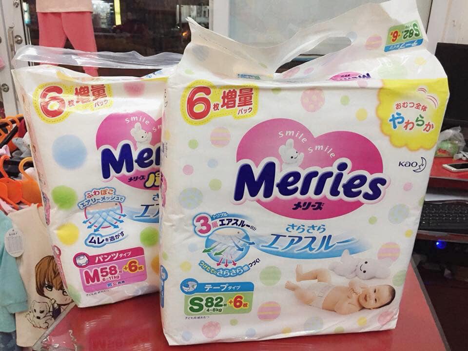 ❣️❣️BỈM MERRIES NỘI ĐỊA NHẬT BẢN❣️❣️❣️

👉 Nói về em bỉm này thì có quá nhiều mẹ review khen lắm lắm rồi ạ, bản thân con em cũng đã thử rất nhiều bỉm Nhật mà chim ưng mỗi em Merries nội địa Nhật này thôi nhé 👌👌

👉Miếng bỉm mềm mại không gây hằn đỏ trên da bé, đặc biệt bề mặt có hàng ngàn điểm tiếp xúc xốp mịn, siêu thấm hút bảo vệ làn da nhạy cảm giúp bé cảm thấy dễ chịu và không bị hăm, thoải mái vận động vui đùa 😘😘😘

👉Bỉm Merries nội địa là sự lựa chọn hàng đầu cho các mẹ dùng cho những bé kể cả các bé có làn da nhạy cảm.

👉Là loại bỉm cao cấp, an toàn nhất hiện nay.
💥💥