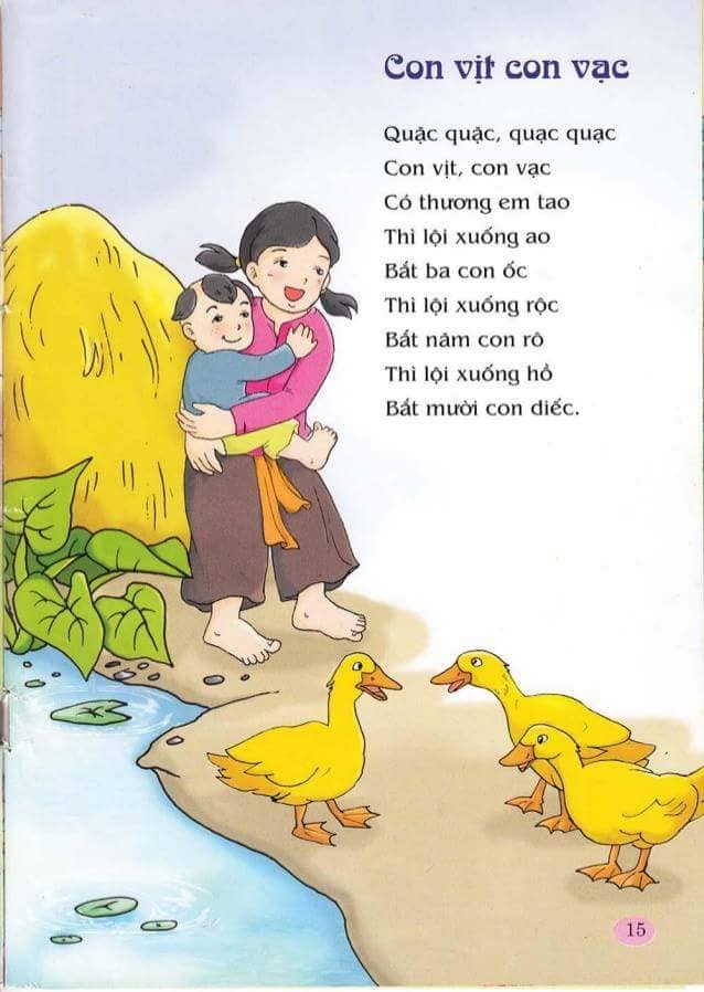 Đọc thơ cho bé hiểu biết thế giới xung quanh: con vật, đồ vật,...và tình yêu thương 😘