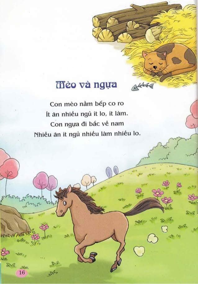 Đọc thơ cho bé hiểu biết thế giới xung quanh: con vật, đồ vật,...và tình yêu thương 😘